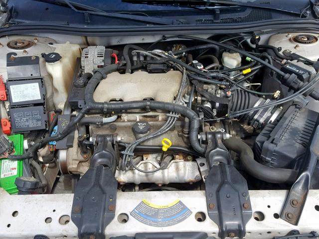 2G1WW12E749101225 - 2004 CHEVROLET MONTE CARL ვერცხლისფერი ფოტო 7