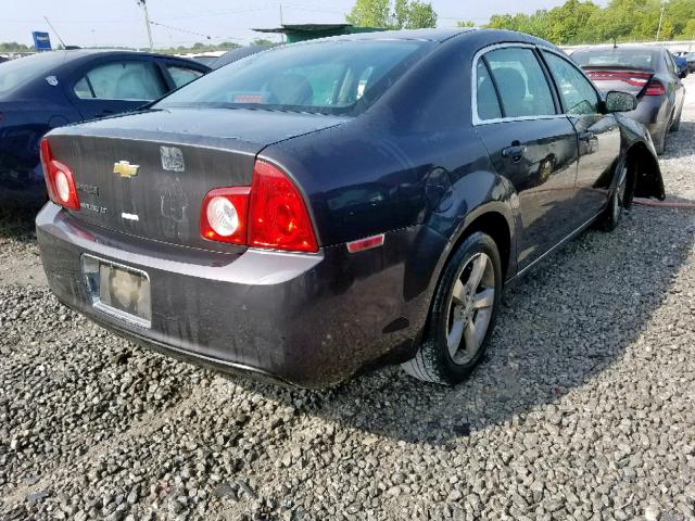 1G1ZC5E16BF182017 - 2011 CHEVROLET MALIBU 1LT GRAY photo 4