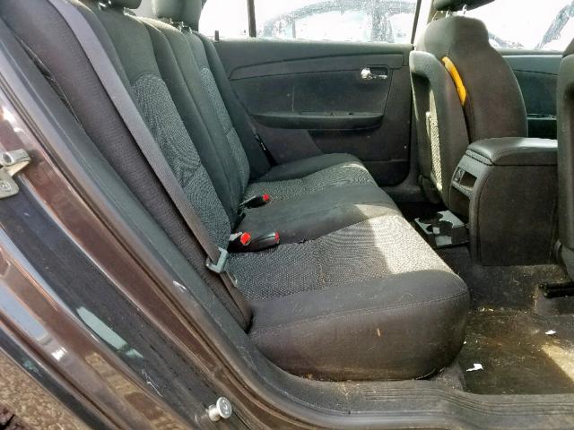 1G1ZC5E16BF182017 - 2011 CHEVROLET MALIBU 1LT GRAY photo 6