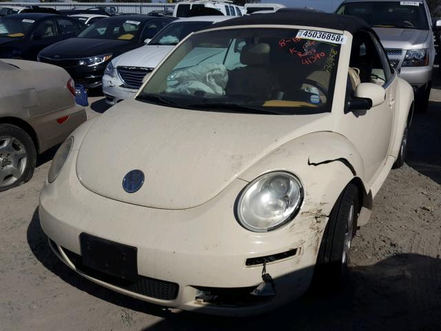 3VWRF31Y76M311357 - 2006 VOLKSWAGEN NEW BEETLE Bej foto 2
