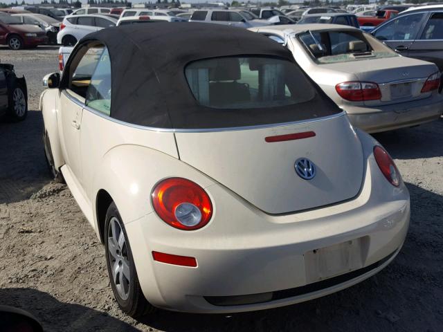 3VWRF31Y76M311357 - 2006 VOLKSWAGEN NEW BEETLE Bej foto 3
