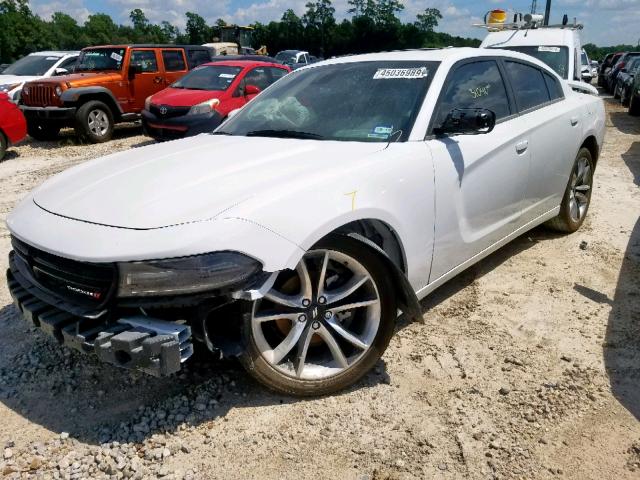 2C3CDXHG7HH518629 - 2017 DODGE CHARGER SX WHITE photo 2