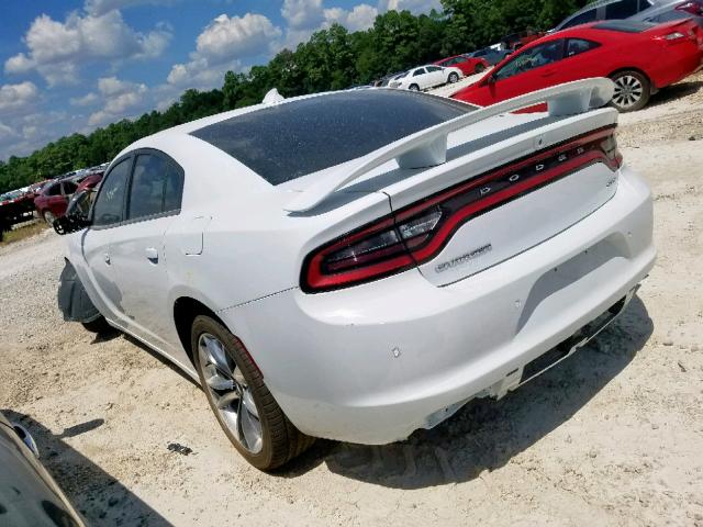 2C3CDXHG7HH518629 - 2017 DODGE CHARGER SX WHITE photo 3