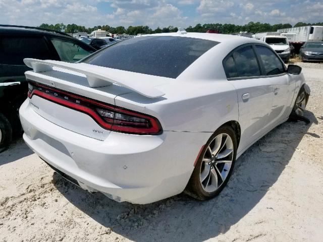 2C3CDXHG7HH518629 - 2017 DODGE CHARGER SX WHITE photo 4