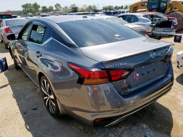 1N4BL4CV7KC123624 - 2019 NISSAN ALTIMA SR GRAY photo 3