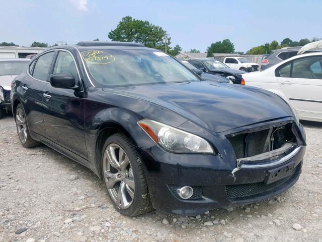 JN1BY1AP1BM321661 - 2011 INFINITI M37 BLACK photo 1