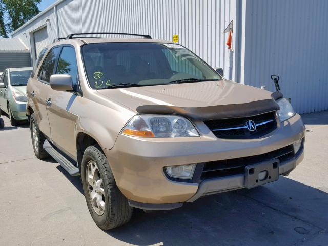 2HNYD18672H525779 - 2002 ACURA MDX TOURIN GOLD photo 1