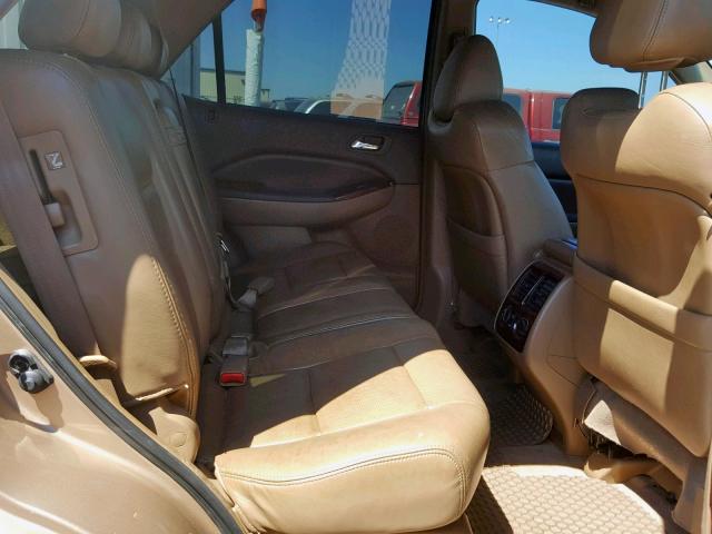 2HNYD18672H525779 - 2002 ACURA MDX TOURIN GOLD photo 6