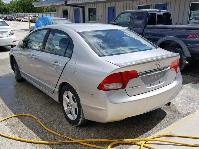 19XFA1F68BE022380 - 2011 HONDA CIVIC LX-S Gümüş foto 3