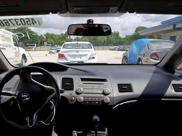 19XFA1F68BE022380 - 2011 HONDA CIVIC LX-S Gümüş foto 9