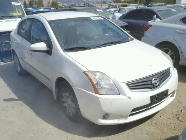 3N1AB6APXAL663533 - 2010 NISSAN SENTRA 2.0 WHITE photo 1