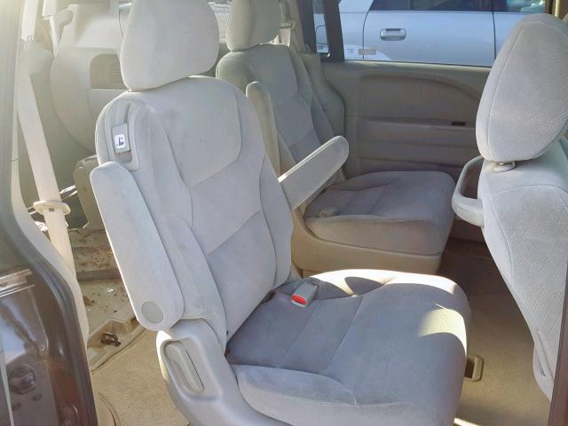 5FNRL382X8B066980 - 2008 HONDA ODYSSEY LX GRAY photo 6