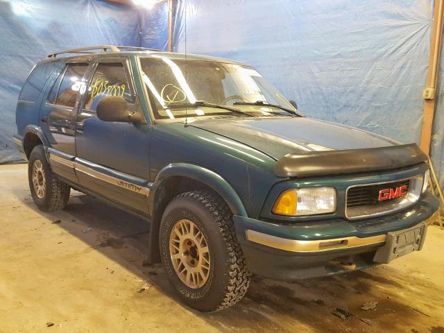 1GKDT13W0V2508063 - 1997 GMC JIMMY GREEN photo 1