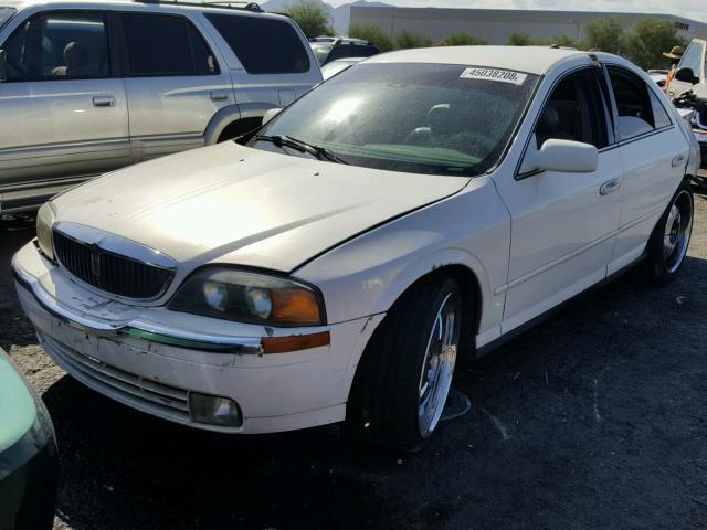 1LNHM87A02Y683760 - 2002 LINCOLN LS WHITE photo 2