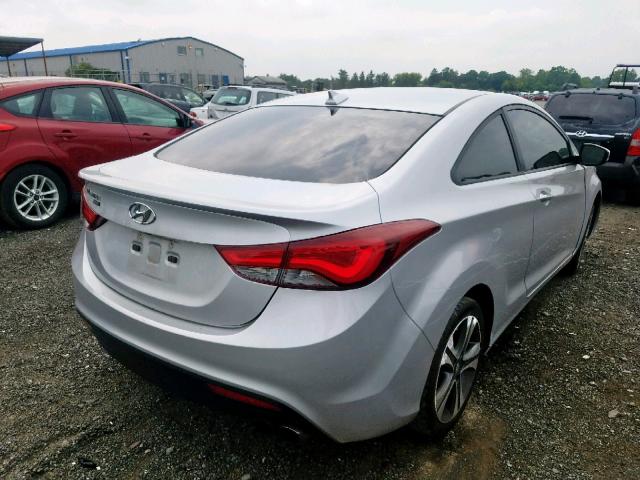 KMHDH6AH5EU026011 - 2014 HYUNDAI ELANTRA CO WHITE photo 4