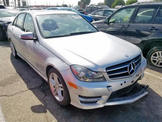 WDDGF4HB7ER315347 - 2014 MERCEDES-BENZ C 250 SILVER photo 1