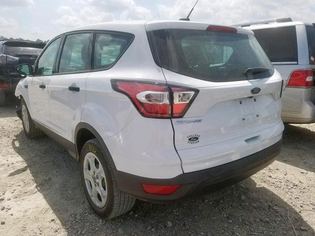 1FMCU0F75JUA54955 - 2018 FORD ESCAPE S WHITE photo 3