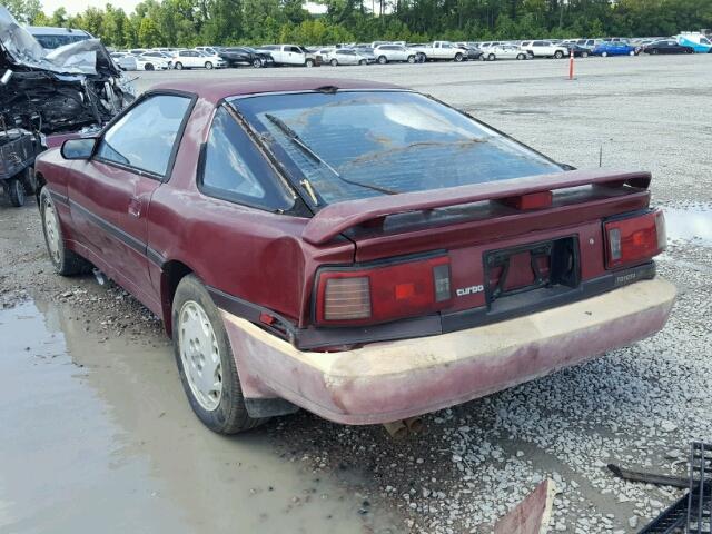 JT2MA71J5H0051366 - 1987 TOYOTA SUPRA SPOR RED photo 3