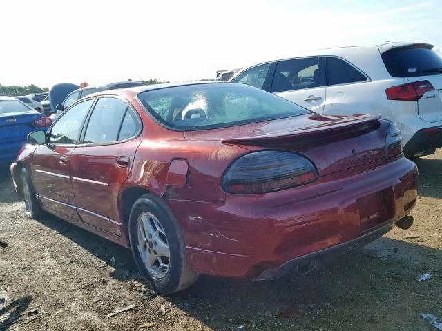 1G2WP52KX1F155658 - 2001 PONTIAC GRAND PRIX BURGUNDY photo 3