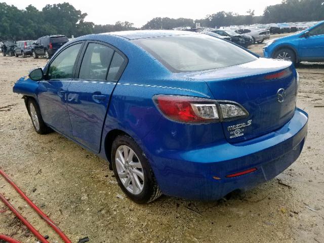 JM1BL1V79C1562280 - 2012 MAZDA 3 I BLUE photo 3