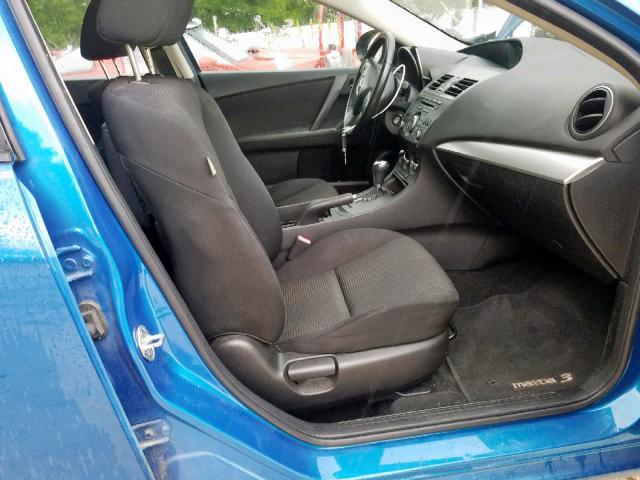 JM1BL1V79C1562280 - 2012 MAZDA 3 I BLUE photo 5