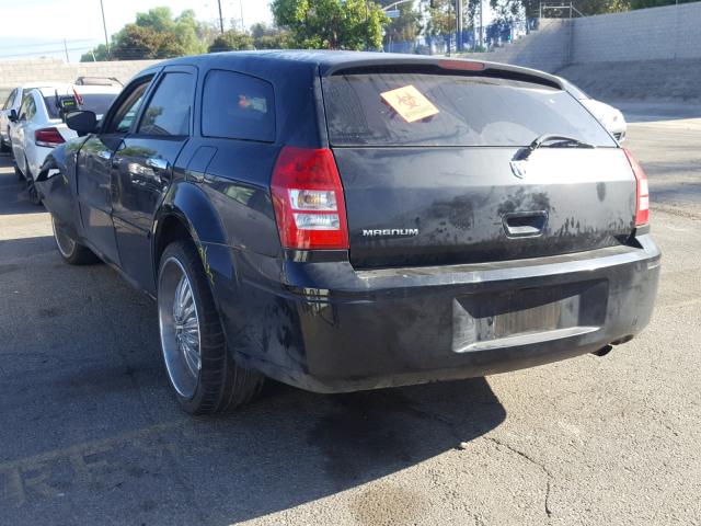 2D4FV47T96H238522 - 2006 DODGE MAGNUM SE BLACK photo 3