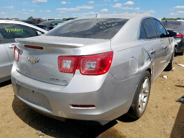1G11G5SX3FF163182 - 2015 CHEVROLET MALIBU LTZ ვერცხლისფერი ფოტო 4