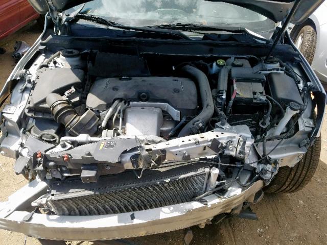 1G11G5SX3FF163182 - 2015 CHEVROLET MALIBU LTZ ვერცხლისფერი ფოტო 7