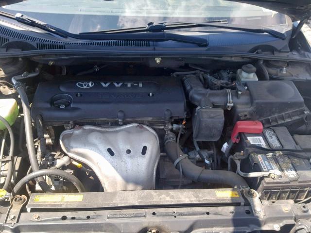 JTKDE167X90281520 - 2009 TOYOTA SCION TC შავი ფოტო 7