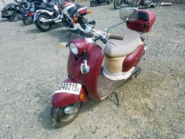 LAWTAB50X2C539599 - 2002 TWIS SCOOTER RED photo 2