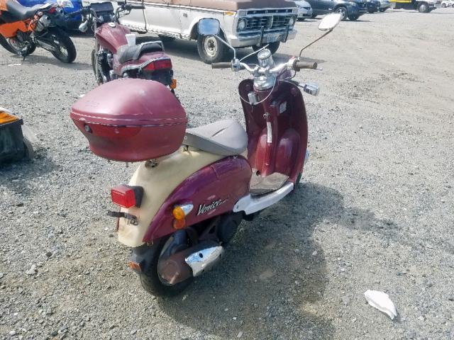 LAWTAB50X2C539599 - 2002 TWIS SCOOTER RED photo 4
