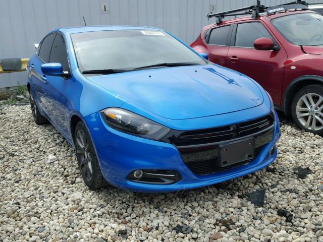 1C3CDFBB7GD531254 - 2016 DODGE DART SXT BLUE photo 1