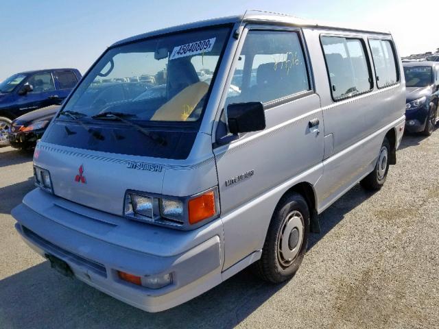 JA4FN44L2JA003768 - 1988 MITSUBISHI MPV WAGON SILVER photo 2