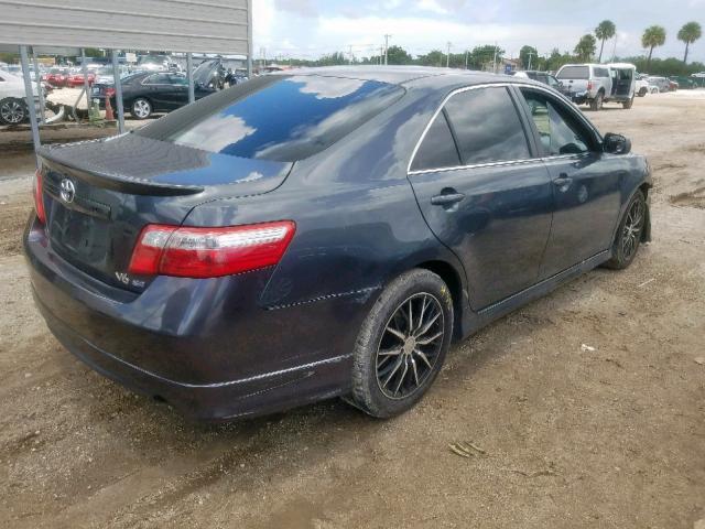 4T1BK46KX7U555202 - 2007 TOYOTA CAMRY NEW GRAY photo 4