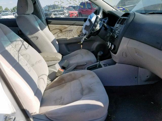 KNAFE121075460678 - 2007 KIA SPECTRA EX WHITE photo 5