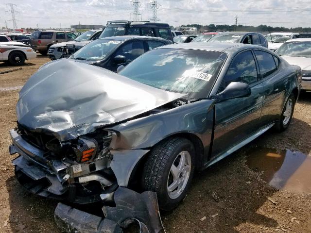 2G2WP522541367220 - 2004 PONTIAC GRAND PRIX GRAY photo 2