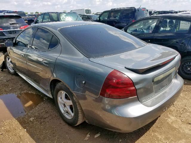 2G2WP522541367220 - 2004 PONTIAC GRAND PRIX GRAY photo 3