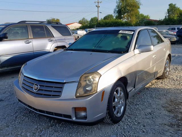 1G6DM57T960114786 - 2006 CADILLAC CTS SILVER photo 2