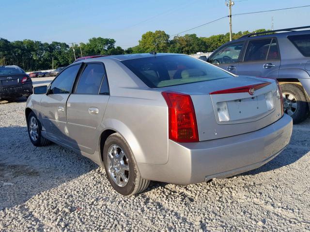 1G6DM57T960114786 - 2006 CADILLAC CTS SILVER photo 3