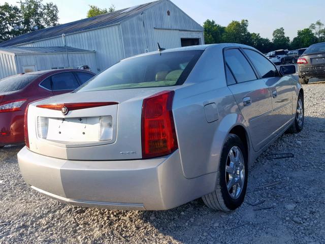 1G6DM57T960114786 - 2006 CADILLAC CTS SILVER photo 4