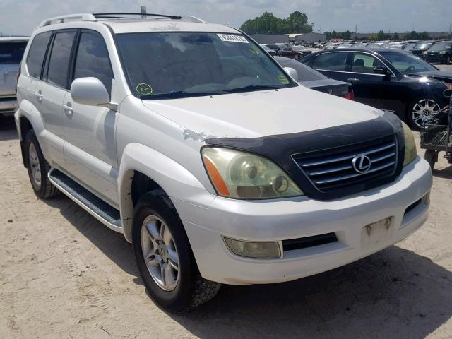 JTJBT20X560102800 - 2006 LEXUS GX 470 WHITE photo 1