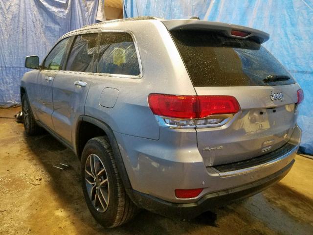 1C4RJFBG4KC735499 - 2019 JEEP GRAND CHER GRAY photo 3