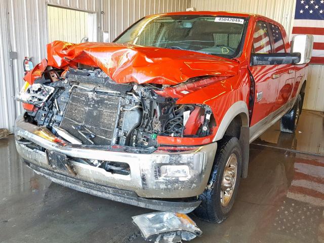 3D7UT2HL3BG619103 - 2011 DODGE RAM 2500 RED photo 2