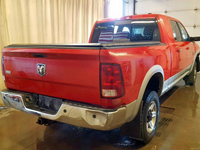 3D7UT2HL3BG619103 - 2011 DODGE RAM 2500 RED photo 4