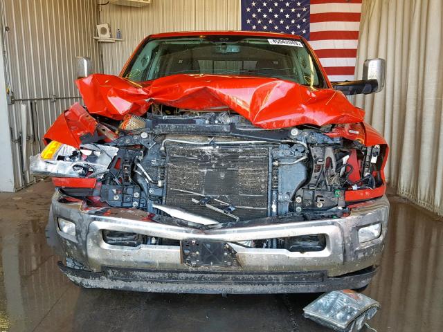 3D7UT2HL3BG619103 - 2011 DODGE RAM 2500 RED photo 9