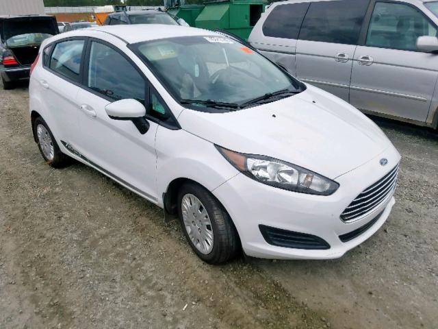 3FADP4TJ7FM202662 - 2015 FORD FIESTA S WHITE photo 1