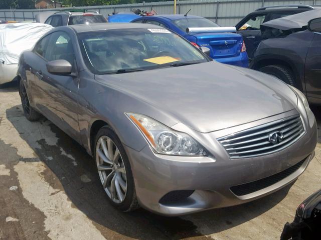 JNKCV64E38M127108 - 2008 INFINITI G37 BASE GRAY photo 1