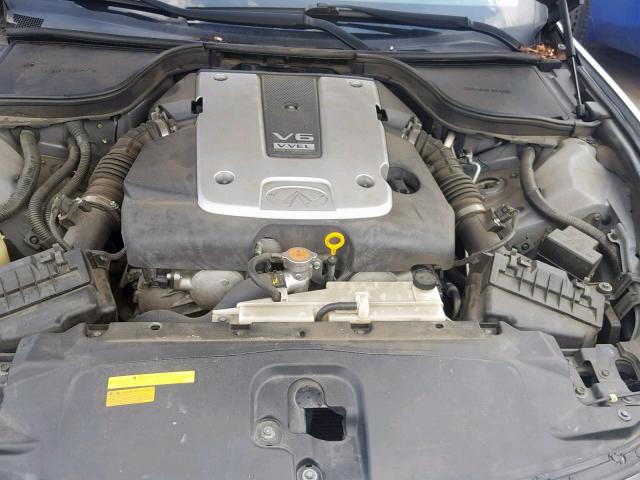 JNKCV64E38M127108 - 2008 INFINITI G37 BASE GRAY photo 7