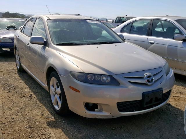 1YVHP80CX75M42685 - 2007 MAZDA 6 I BEIGE photo 1