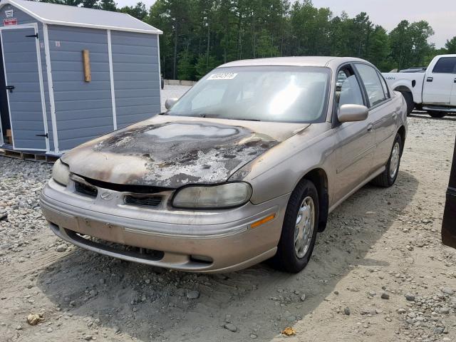 1G3NB52J0X6318680 - 1999 OLDSMOBILE CUTLASS GL BROWN photo 2